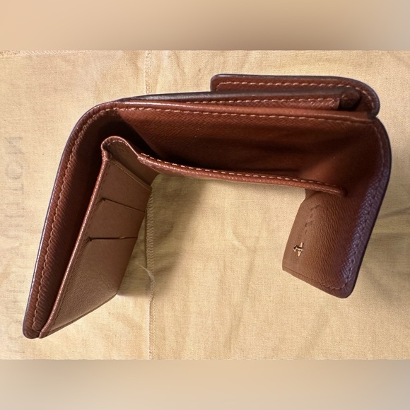 Louis Vuitton Brown Monogram Trifold Wallet - Picture 9 of 12